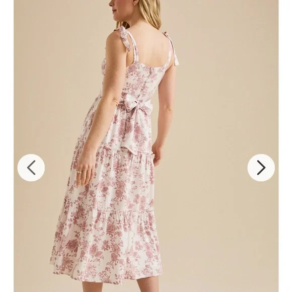 New with tags Altar’d State Faith Floral Midi Dress - Picture 4 of 4